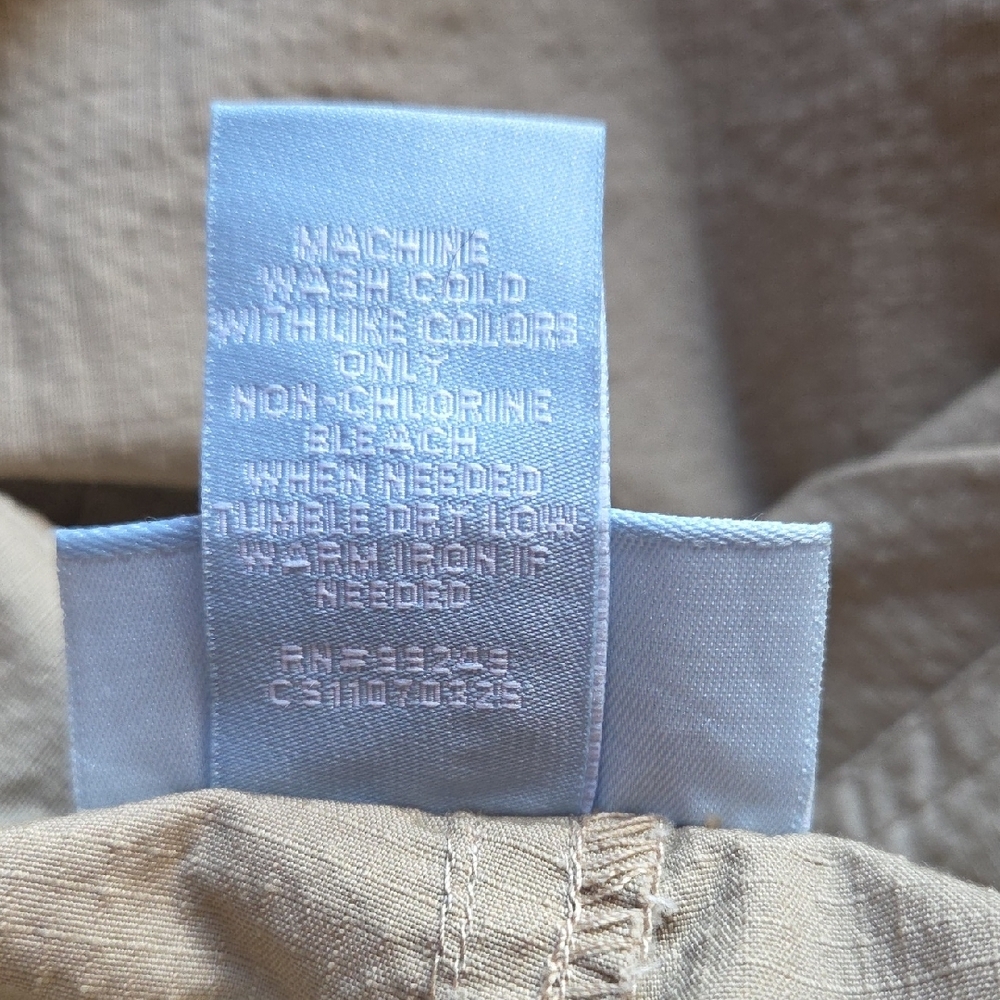 3 Liz & Me/Catherines Women's Shorts in Blue, Orange, and Khaki 4x / 32W - Picture 5 of 15